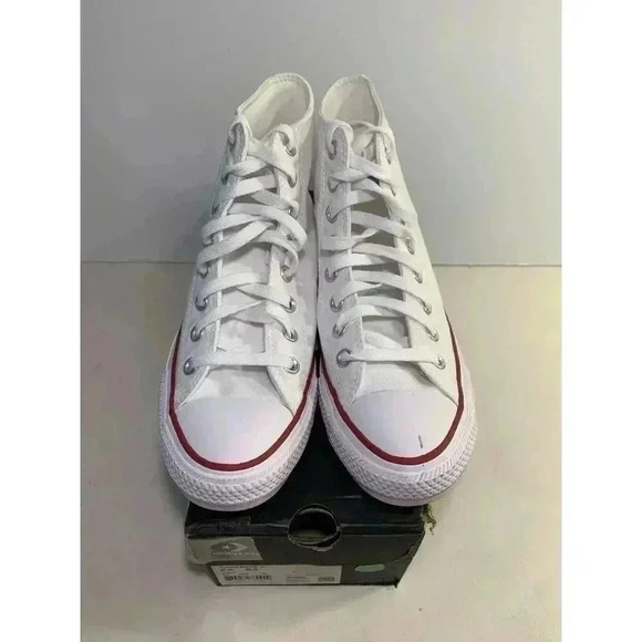 .2065 Converse All Star High Top White-US 6.5 Mens, 8.5 Womens - Picture 3 of 5